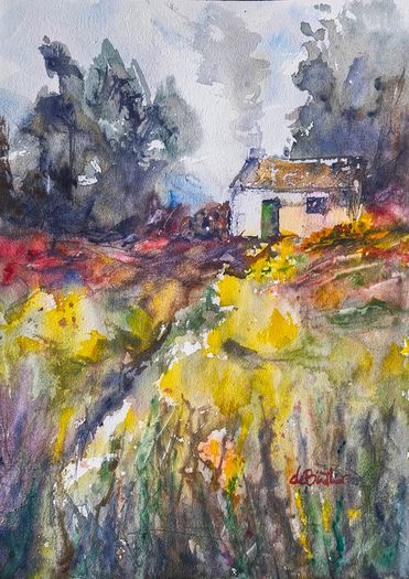 wild wild Atlantic way watercolour