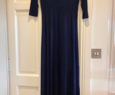 Love Label navy jersey maxi dress