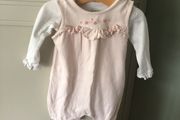 Mamas &amp; papas 2 piece top &amp; romper