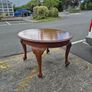 Vintage Mahogany Extending Dining Table - Claw  & Ball Feet Image 3
