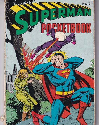 Superman Pocketbook #12 The Man Who Stole Supermans Eyes 1979 Egmont Publishing