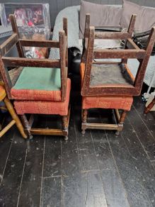 home bar stools and table
