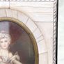 Antique miniature portrait of a lovely girl early 19th century Image 5