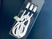 3in1 USB Fast Charging  Cable was Euro 10.90