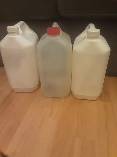 Container's .. LAST THREE. Used Container's for Oil, Petrol, Diesel or Water (Not Drinking) .. 4.00euro Each or All (3) 10.00euro
