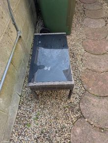 Small garden table