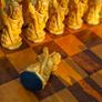 Vintage Chinese Style Chess Set Image 3