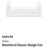Obaby Stamford Classic Sleigh Cot Bed Image 7