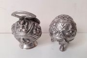 Indian Salt &amp; Pepper Silver Condiments