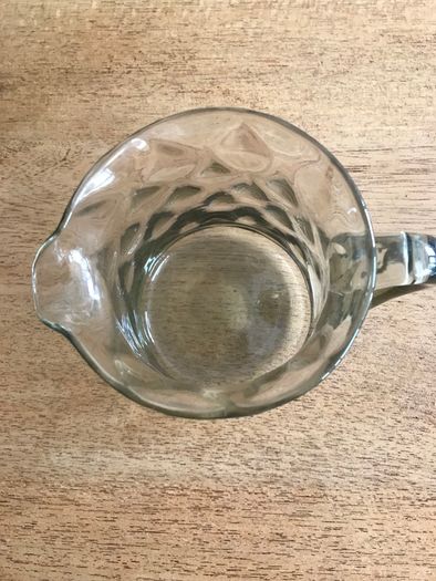 Vintage Smoke Glass Jug