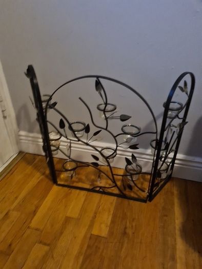 candleholders firescreen