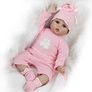 Realistic Reborn Dolls Baby Girl 22inch 55cm Soft Vinyl Silicone Real Life Baby Dolls Looking Newborn Reborn Dolls Toddler Baby Girl Toy Best Xmas Gift (FREE POSTAGE) Image 4