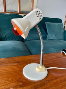 Vintage MG Mid Century Modern Metal Desk Lamp