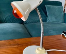 Vintage MG Mid Century Modern Metal Desk Lamp