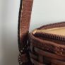 Vintage 1994 St Michael (Marks & Spencer) Woven Leather Bag Image 9