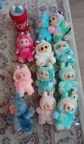 "Labubu-Style" Plush Bag Clips & Soft Toys