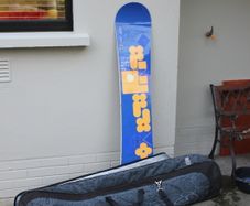 Endeavour 157 Snowboard and Case