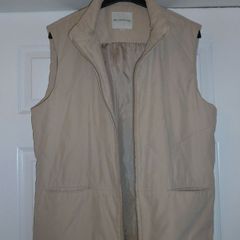 Ladies Gilet Body Warmer Holmewood. Equestrian Style Medium Cream Beige. Mint
