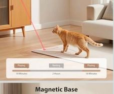 Cat interactive toy and premium litter , both new onepened