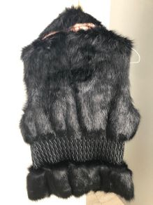 Fake fur gilet
