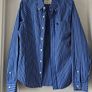 Abercrombie & Fitch striped logo button-up Shirt 100% cotton - size: M Image 5