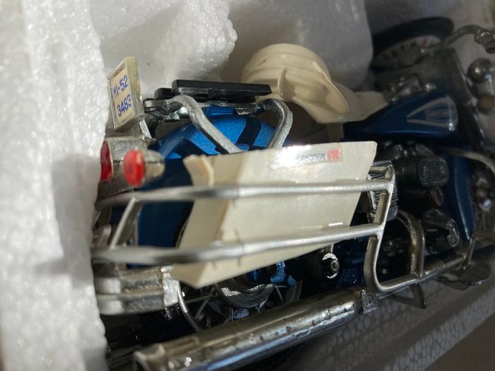 Harley Davidson Electra Glide Scale 1/15 Polistil Year 1978