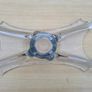 Vannes Le Chatel Crystal French Art Glass Centerpiece Bowl Image 9