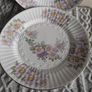 Royal Tara flower pattern plates Image 2