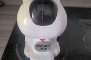 Singing dog treat jar