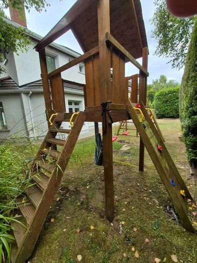 Free Climbing Frame and Swing Set