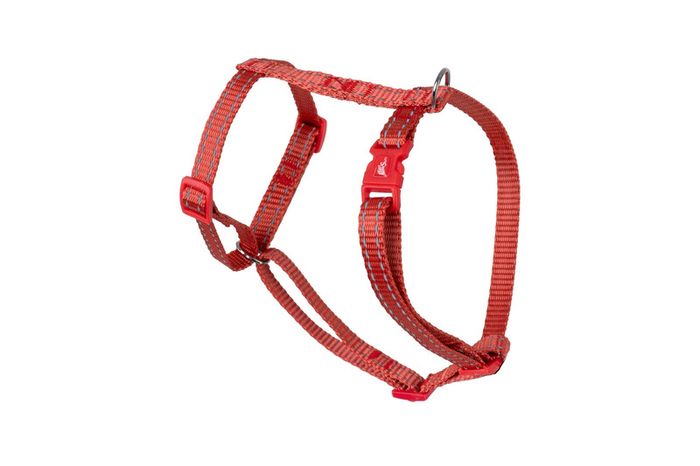 Pet Nova Dog Cat Adjustable Nylon Harness Red XS - XL