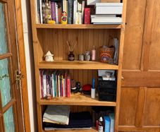 Solid Wood bookshelf