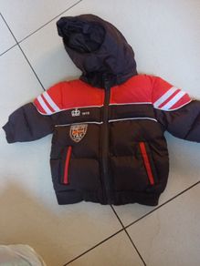 Tom ct Kiddy Baby Boys Padded  Jacket With Hood.  Age - 6 months.   New.