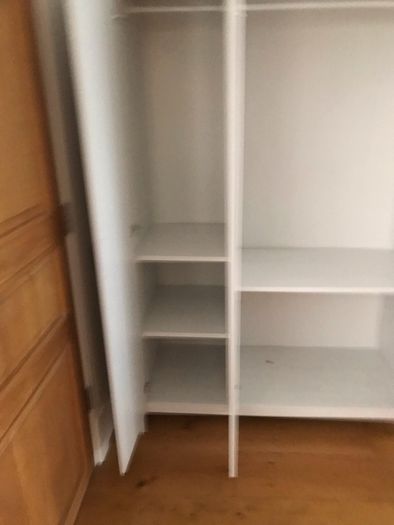 Solid white Wardrobe