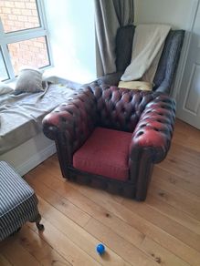 chesterfield armchair