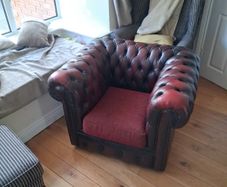chesterfield armchair