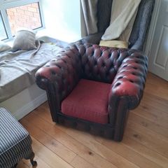 chesterfield armchair