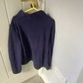 Navy Fleece top age 9/10 Image 2