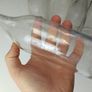 440 - Set of 6 Vintage Clear Glass Collectible Decorative Bottles Image 2