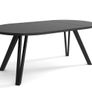 Noir and Marco Modern Dining Set with Extendable Table and Upholstered Chairs Image 5