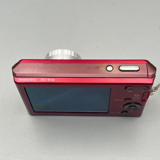 Sony Cyber-shot DSC-W180 Digital Camera Red 10.1MP