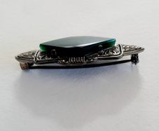 Marcasite brooch