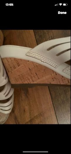 Ladies Leather Sandals Size 4 Joseph Seibel