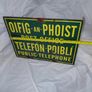 Vintage Style  Post-Office /Telephone Metal Sign Image 6