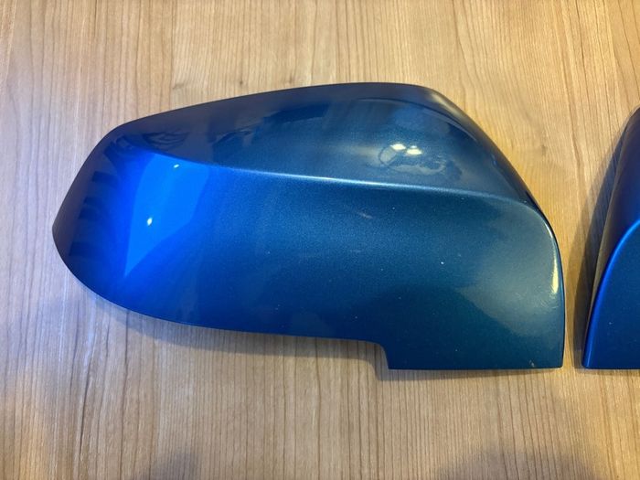 Genuine BMW F30 Mirror Caps Estoril Blue