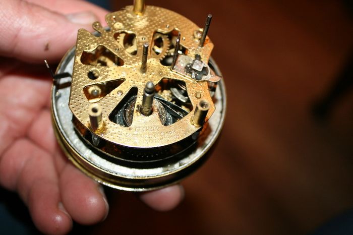 Vintage Domino Clock