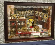 Tuborg Beer Bar Mirror Sign