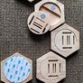 5 wooden medal hoders Image 2