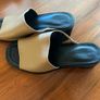 NEW-  M & S Autograph leather slide sandals Image 5