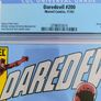 Daredevil Issue 200 CBCS / CGC 9.8 Certified Graded Comic Framed  DC Marvel Image 4